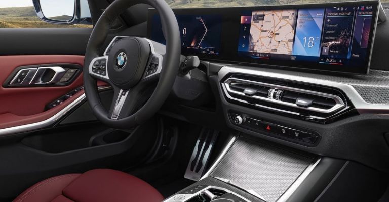 Interior del BMW Serie 3 2023