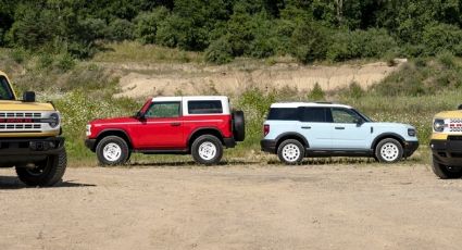 Ford Bronco estrena versiones Heritage que nos recuerdan al pasado