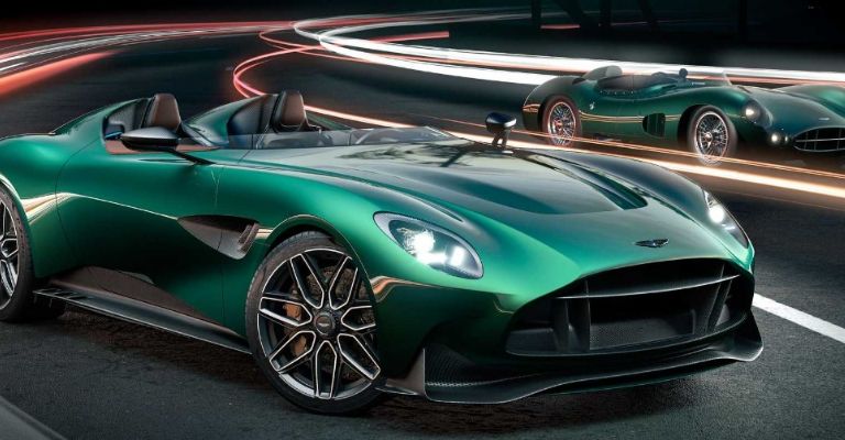 Exterior del Aston Martin DBR22