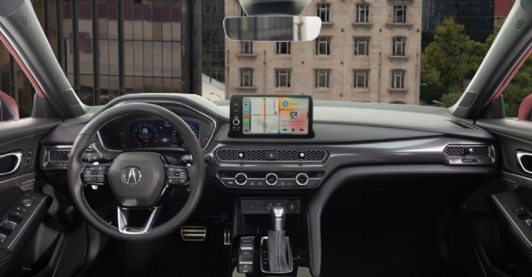 Interior del Acura Integra 2023