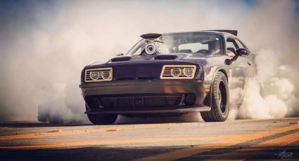 Furia en la carretera: el Challenger que se ha convertido en un auto digno de Mad Max