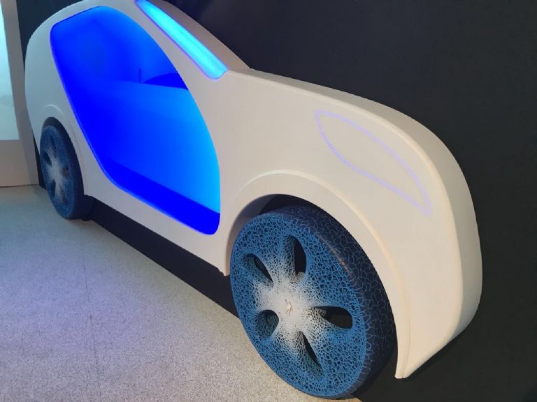 Llantas hechas de PET de Michelin