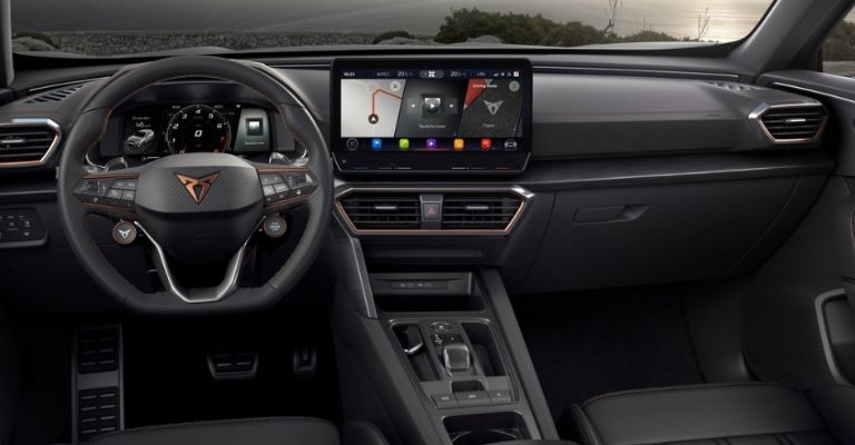 Interior de la Cupra Formentor 2022