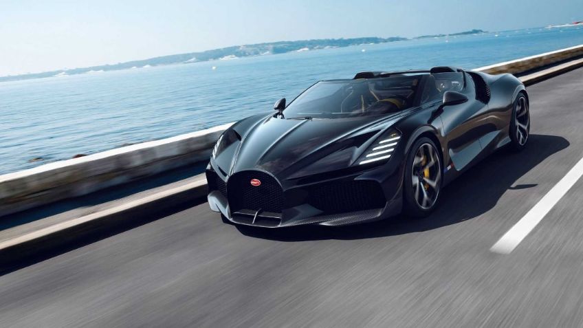 Bugatti Mistral Roadster, el nuevo convertible más costoso del mundo