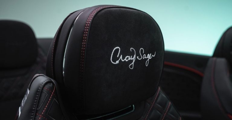 Interior del Bentley Continental GT Speed