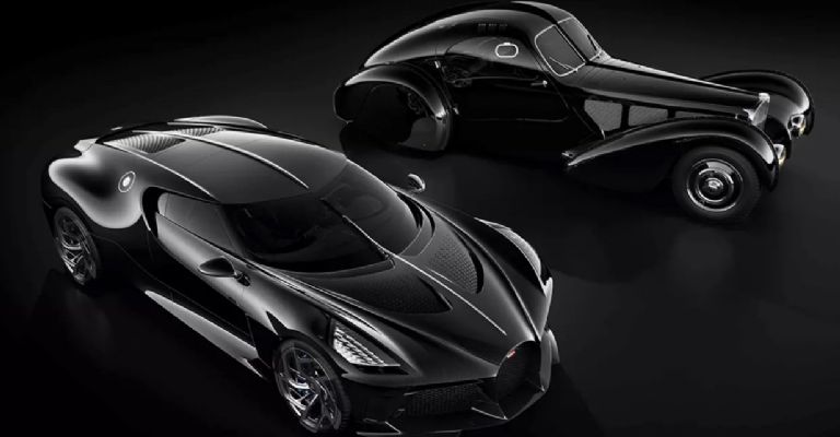 Bugatti Chiron Voiture Noire