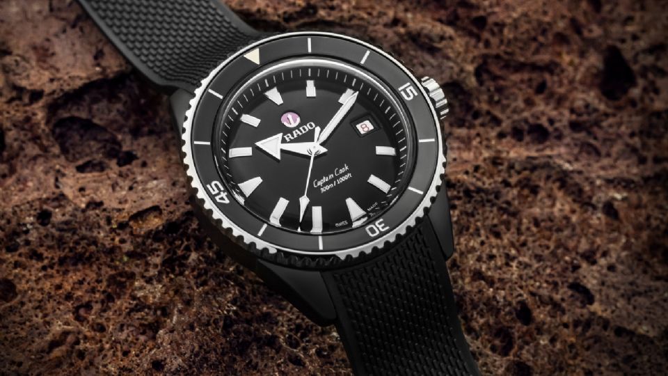 Rado Captain Cook High Tech Ceramic Diver.