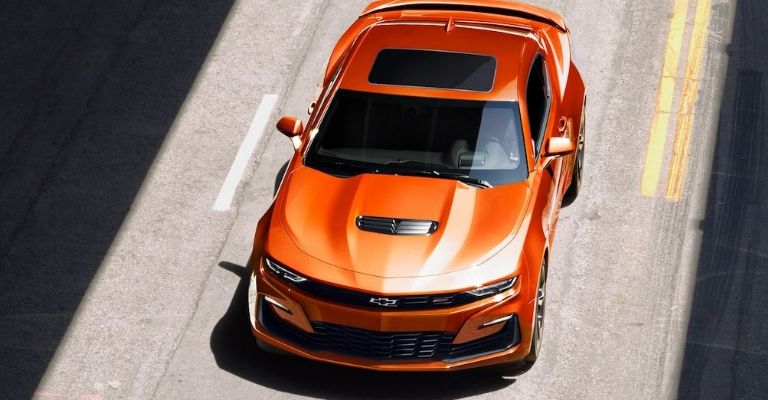 Diseño exterior del Chevrolet Camaro