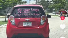 Conductora principiante comparte un mensaje a los automovilistas y se vuelve viral