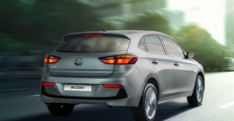 Exterior del Hyundai Accent 2022