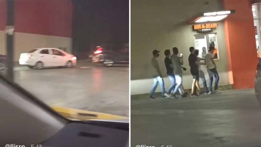 Jóvenes “circulan” en un auto invisible y se vuelven virales