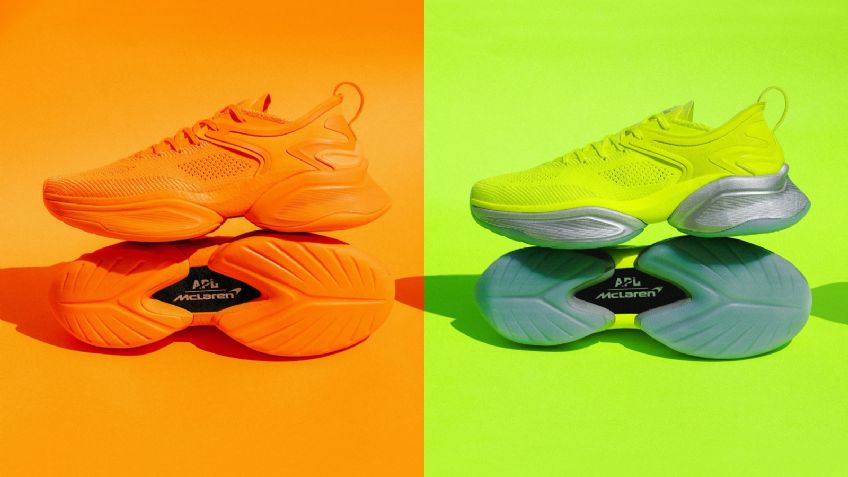 McLaren lanza nueva línea de tenis inspirada en sus hiperautos