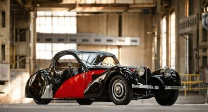 Subastarán extraordinario Bugatti Type 57S Atalante de 1936