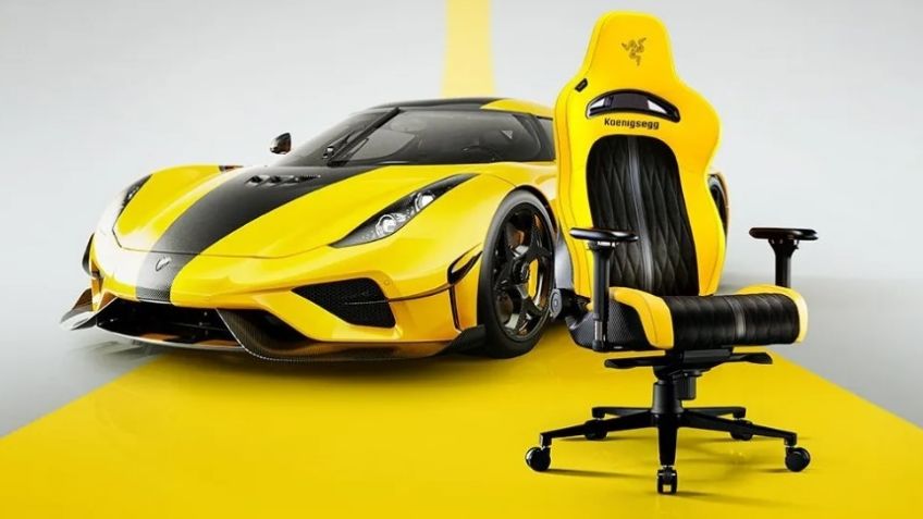 Sillas gamer: Razer colabora con Koenigsegg y Williams
