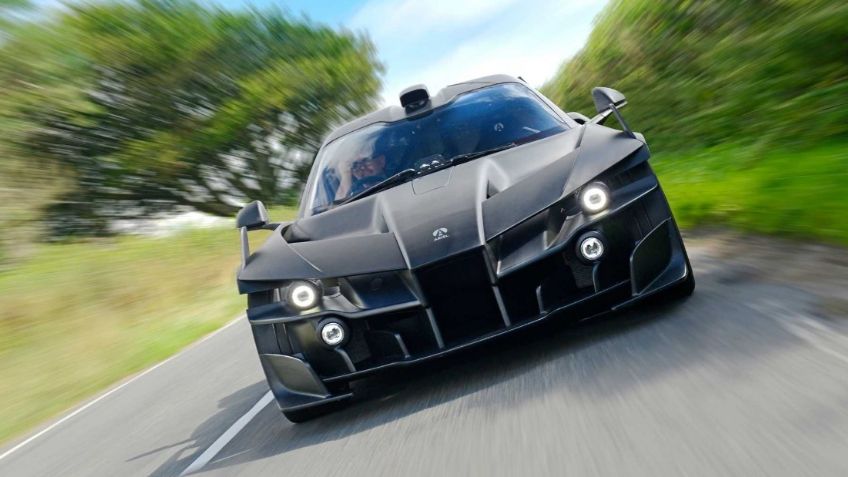 Ariel Hipercar, un batimóvil para circuitos, eléctrico y con más de 1,000 caballos de fuerza