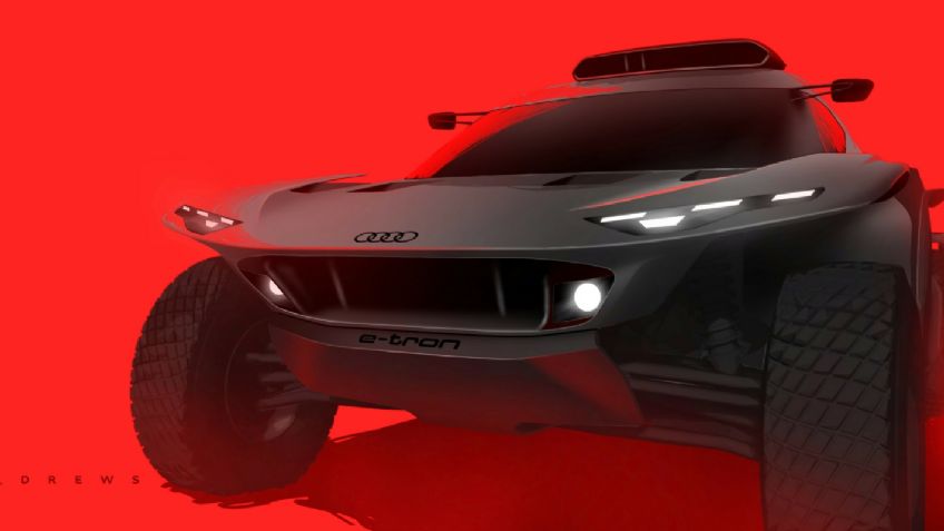Audi revela su nuevo todoterreno eléctrico para el Dakar 2023: un rediseño total