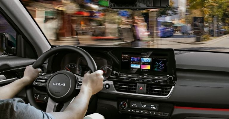 Interior de la Kia Seltos 2023