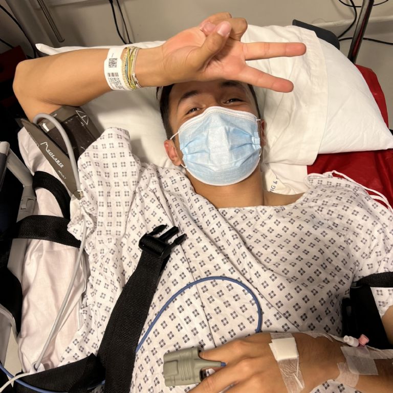 Alex Albon en hospital