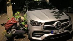 Grupo ecologista desinfla llantas de SUVs en 9 países