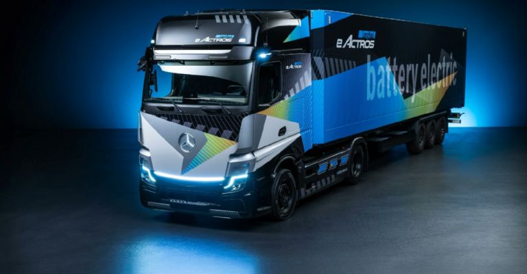 Mercedes Benz eActros LongHaul
