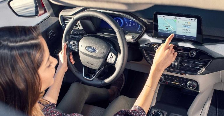 Interior de la Ford Escape 2022