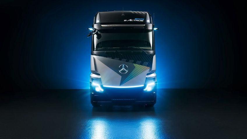 Mercedes Benz ya tiene su camión eléctrico más potente: el eActros LongHaul