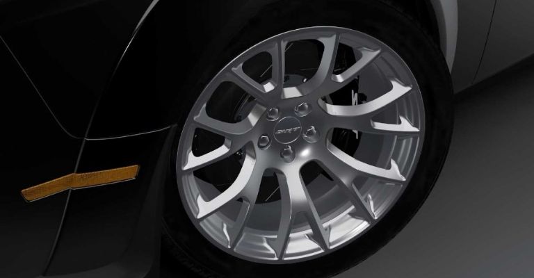 Rines del Dodge Challenger Black Ghost