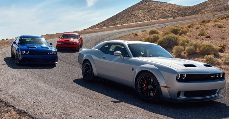 Exterior del Dodge Challenger