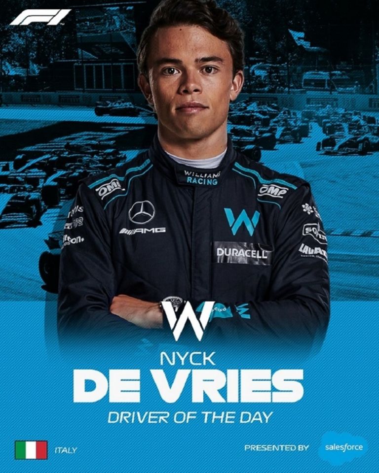 Nyck de Vries en la mira de Alpine, piloto del día