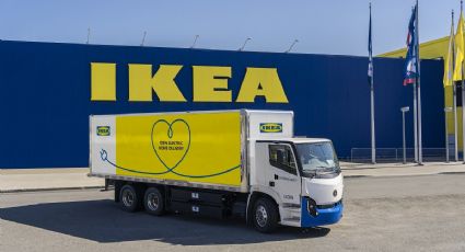 IKEA se compromete a electrificar su flota de camiones en la OCDE