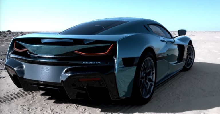 Exterior del Rimac Nevera