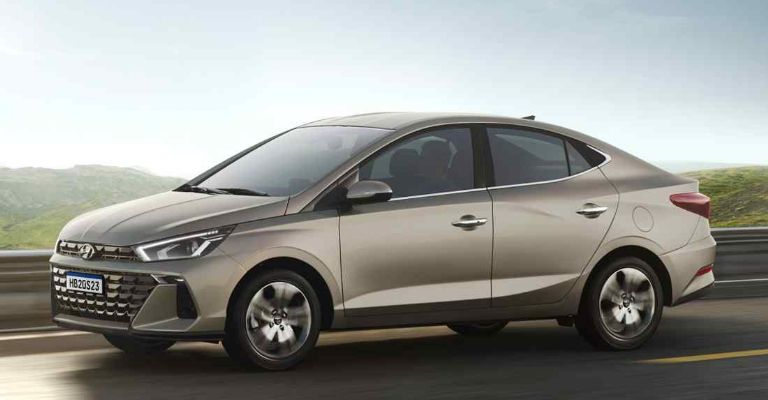 Exterior del Hyundai HB20