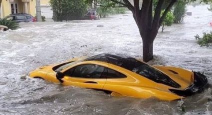 Huracán Ian arrasa con exclusivo McLaren P1 ¡Adiós Vaquero!