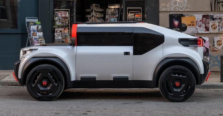 Exterior del Citroën Oli EV Concept