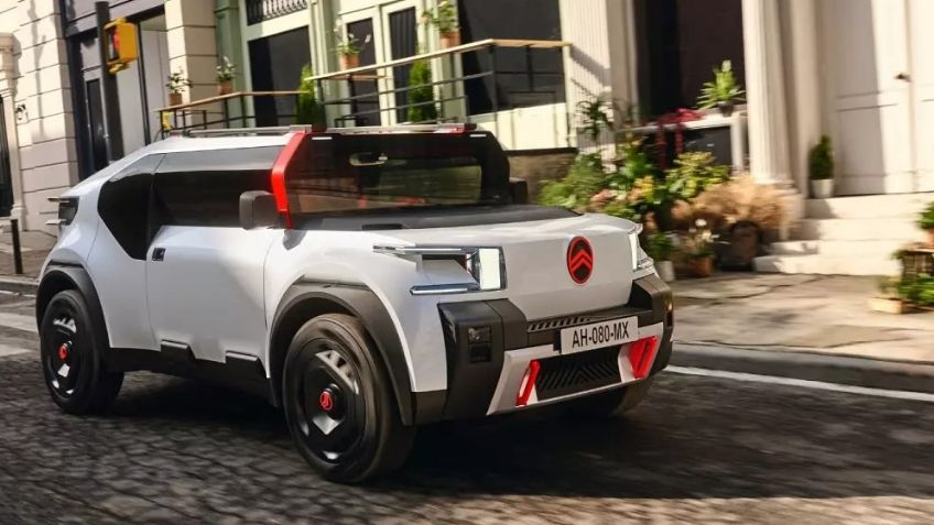 Citroën Oli EV, una pick-up eléctrica que también es sustentable