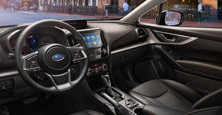 Interior de la Subaru XV 2022