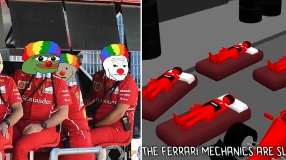 Memes Ferrari GP de Países Bajos 2022.