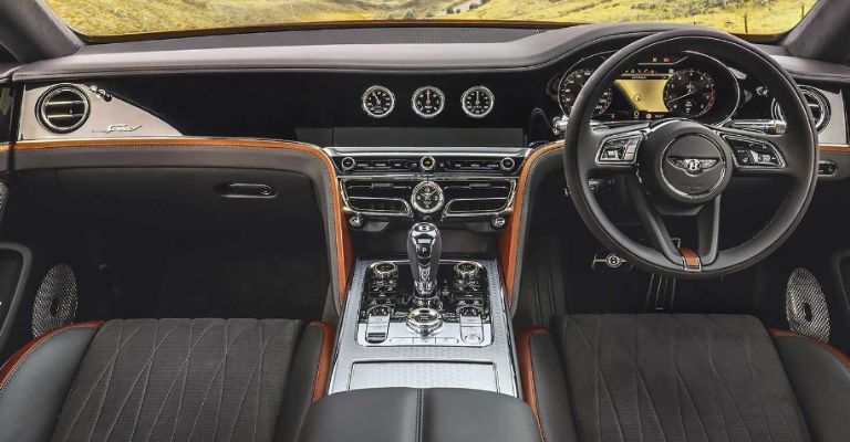 Interior del Bentley Flying Spur Speed