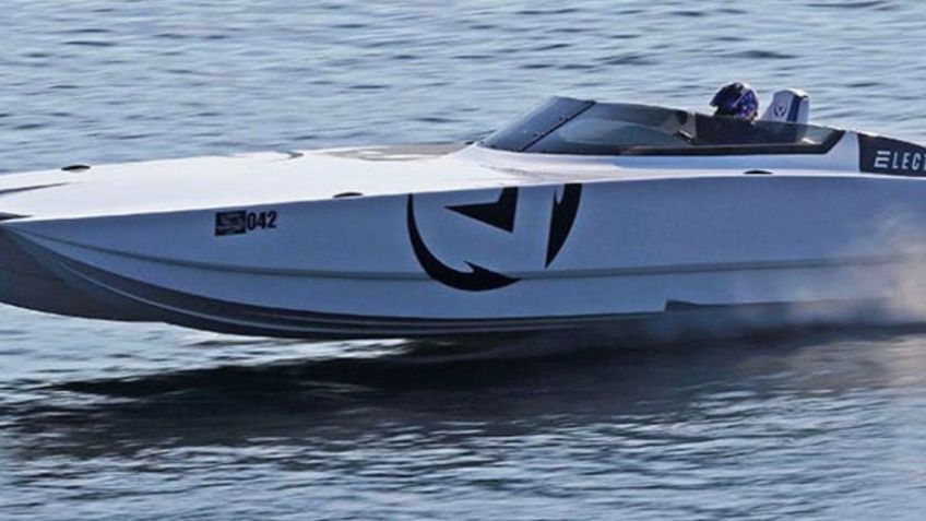 Conoce al Vision V32, el barco eléctrico más rápido del mundo