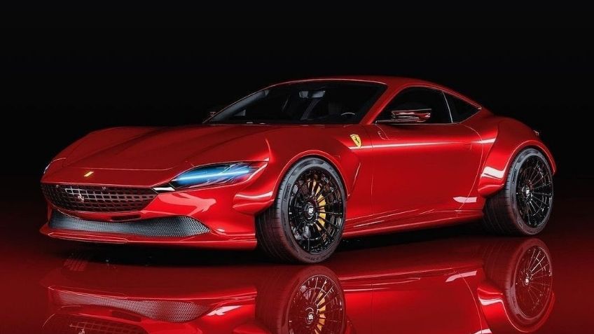 Ferrari trae algo entre manos: captan circulando un prototipo de Roma Spider