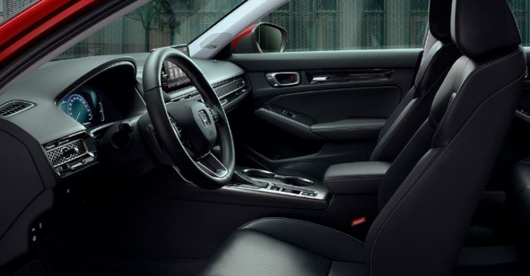 Interior del Honda Civic 2023