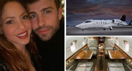 Así es el avión privado de Shakira, que remodeló junto a Piqué