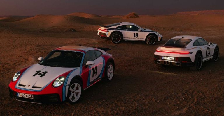 Versiones del Porsche 911 Dakar Rallye