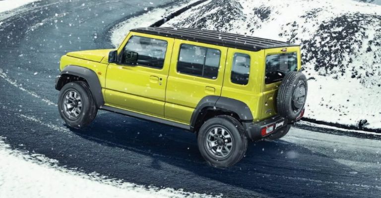 Exterior de la Suzuki Jimny de 5 puertas