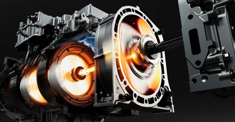 Motor de la Mazda MX-30 e-Skyactiv