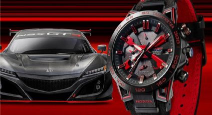 Casio y Honda crean un reloj que hace homenaje a los F1 y los Type R