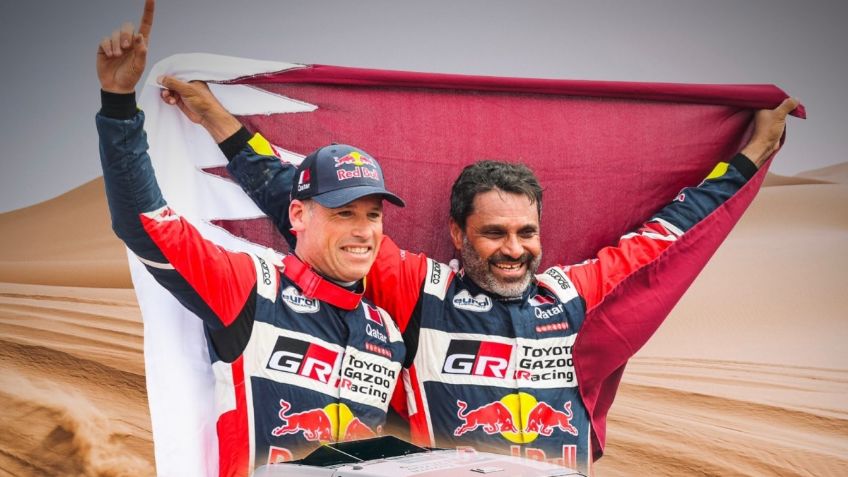Toyota y Nasser Al-Attiyah se coronan en el Dakar Rally 2023