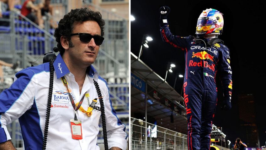 Checo Pérez recibe el reconocimiento del presidente de la Fórmula E