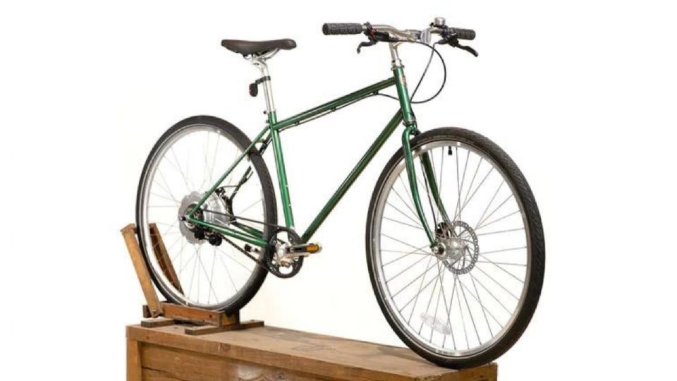 La bicicleta eléctrica que sólo pesa 14.5 kilos.