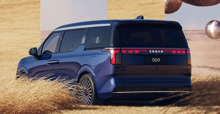 Exterior de la minivan eléctrica Zeekr 009